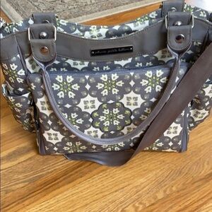 Petunia pickle bottom - Oslo-in-Bloom City Carryall - Diaper Bag
